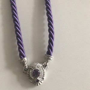 Judith Ripka 17” rope necklace